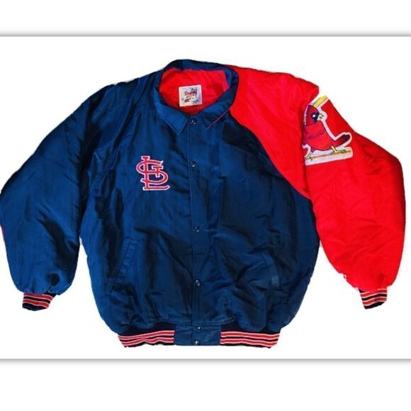 Vintage STL Cardinals Starter coat Size XL - Picture 1 of 6